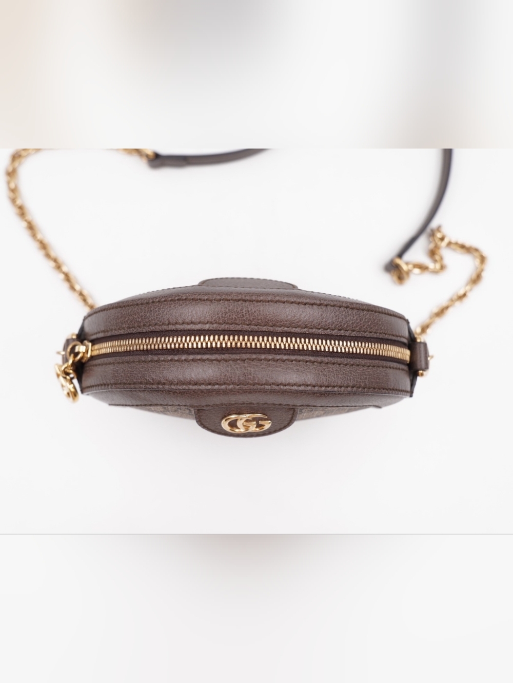 CG52 💗 Gucci Ophidia Mini Round Shoulder Crossbody Bag - Picture 4 of 13